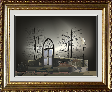 Motiv aus dem Schlosspark Lützschena